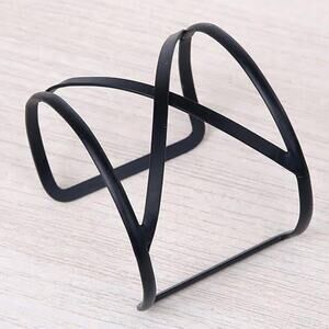 Black Cuff Bracelet | X